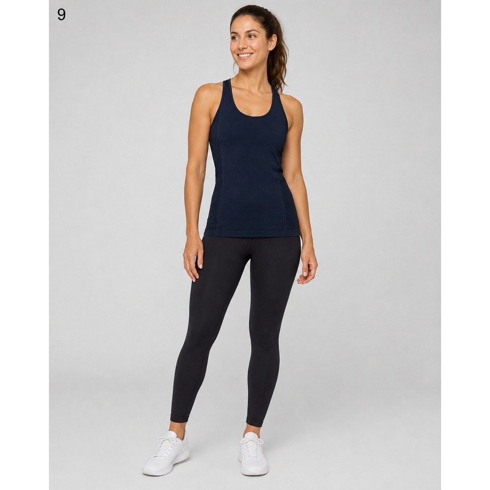 Fabletics Workout Tank Womens XXS Black Racerback Vented